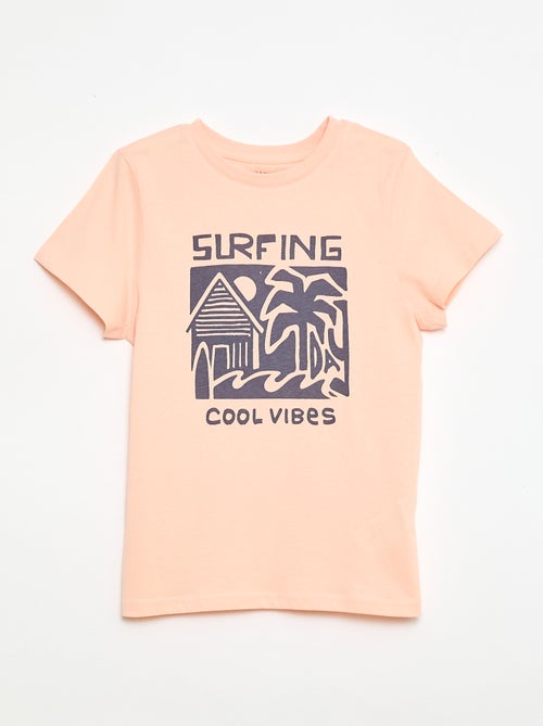 Pyjama 2 pièces short + T-shirt - Kiabi