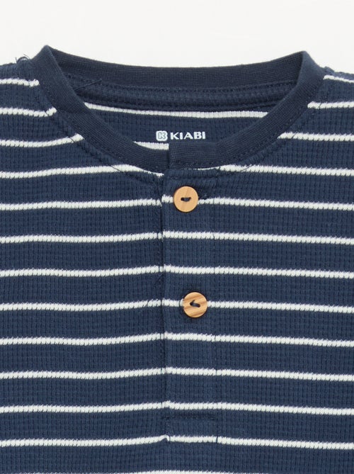 Pyjama 2-teilig - Langarm-T-Shirt + Hose - Kiabi Pyjama 2-teilig - Langarm-T-Shirt + Hose - Kiabi