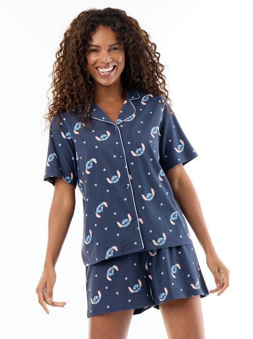 Pyjama 2-teilig "Disney" aus bedruckter Baumwolle - Kiabi