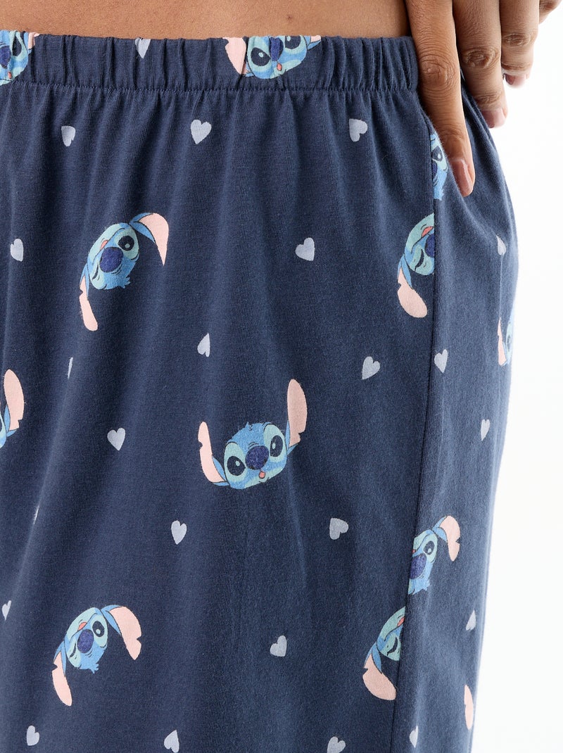 Pyjama 2-teilig "Disney" aus bedruckter Baumwolle Bleu - Kiabi