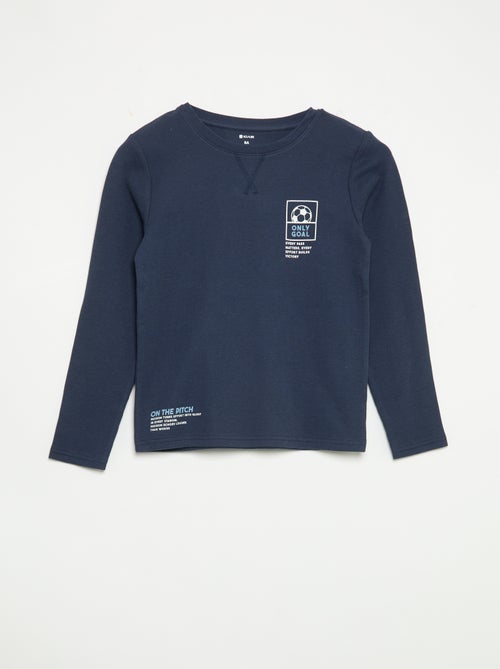 Pyjama 2-teilig – Langarm-T-Shirt + Hose - Kiabi