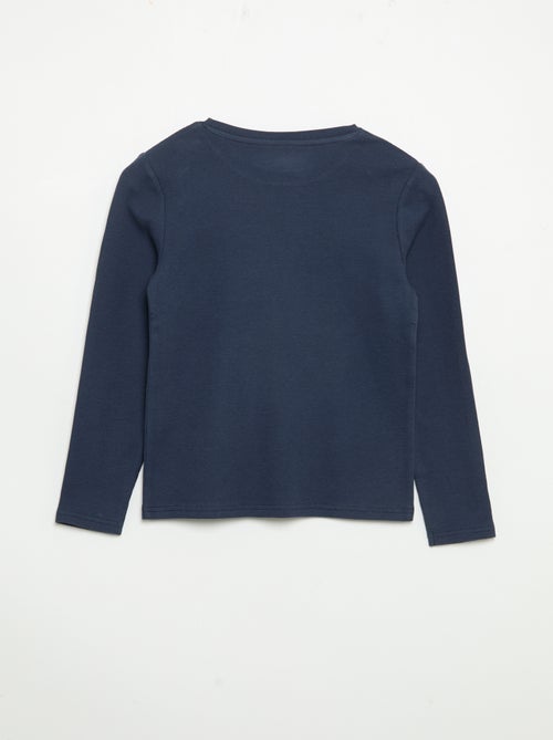Pyjama 2-teilig – Langarm-T-Shirt + Hose - Kiabi