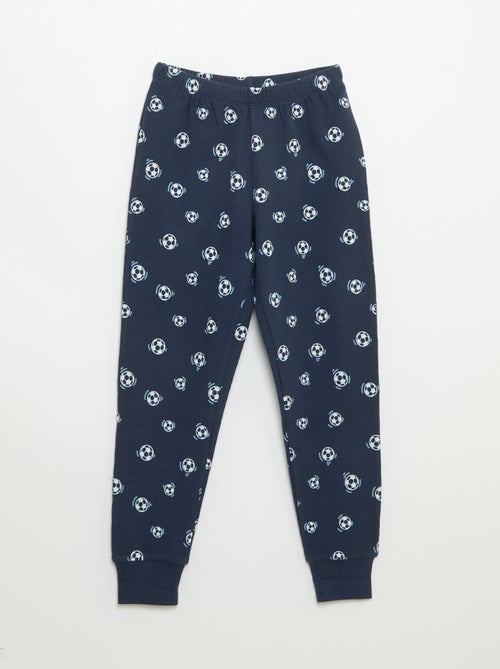 Pyjama 2-teilig – Langarm-T-Shirt + Hose - Kiabi
