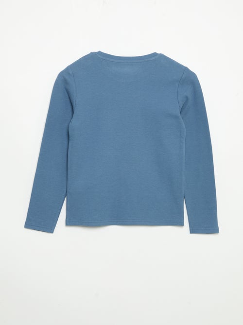Pyjama 2-teilig – Langarm-T-Shirt + Hose - Kiabi