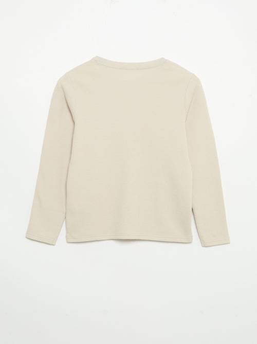 Pyjama 2-teilig – Langarm-T-Shirt + Hose - Kiabi