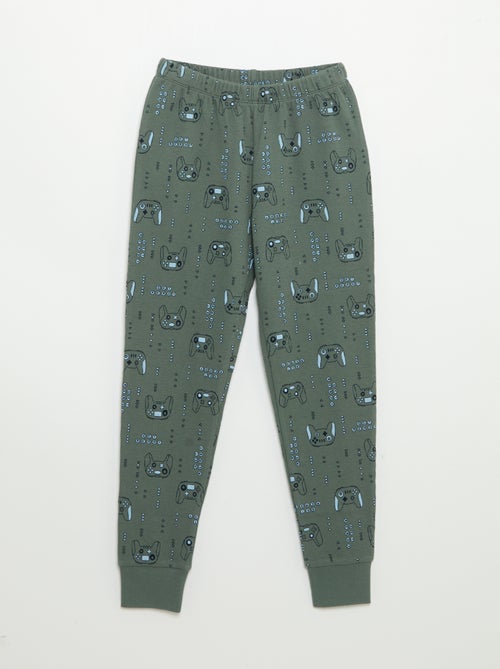 Pyjama 2-teilig – Langarm-T-Shirt + Hose - Kiabi