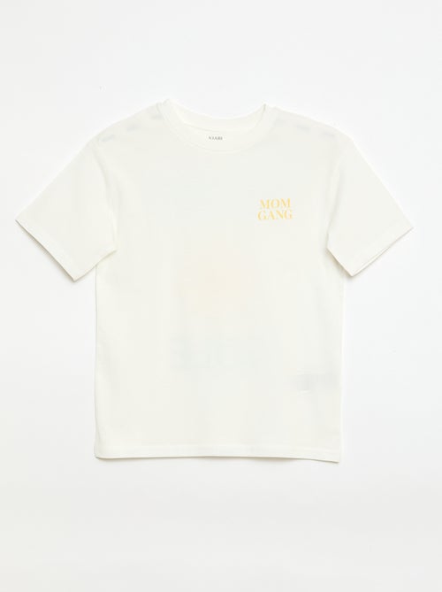 Pyjama court 2 pièces  Short + T-shirt - Kiabi