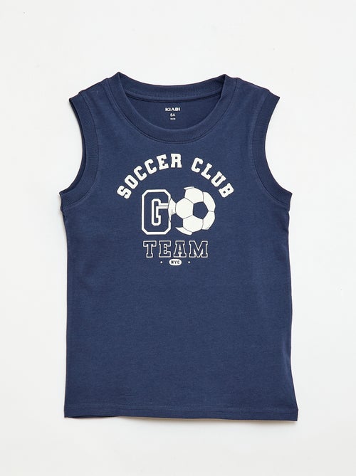 Pyjama court débardeur + court - 2 pièces - Kiabi