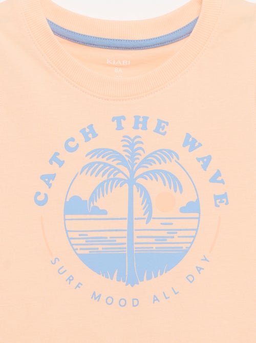 Pyjama court débardeur + court - 2 pièces - Kiabi