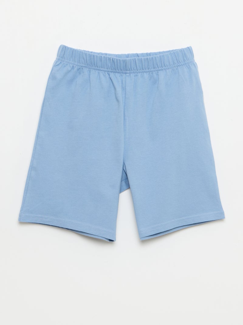 Pyjama court débardeur + court - 2 pièces Orange - Kiabi