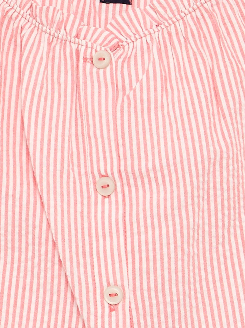 Pyjama court débardeur + short - 2 pièces Rouge - Kiabi