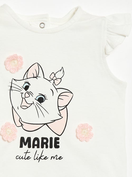 Pyjama court 'Disney' 'Marie' - 2 pièces - Kiabi