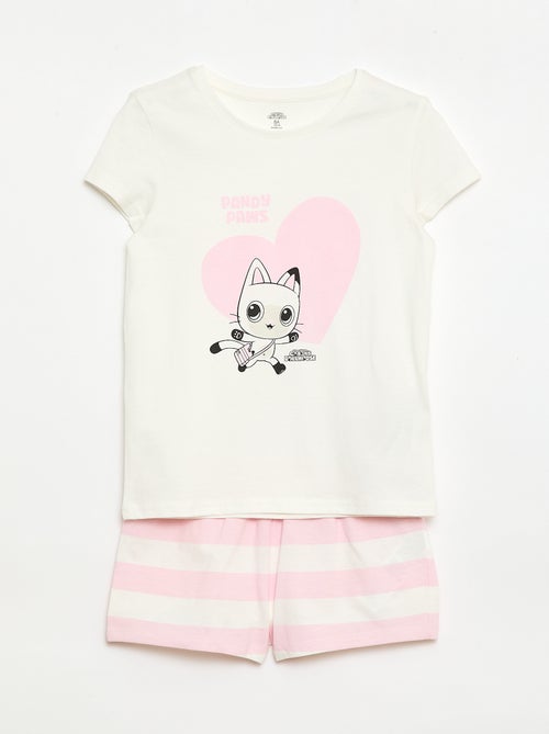 Pyjama court imprimé 'Gabby et la maison magique' - 2 pièces - Kiabi