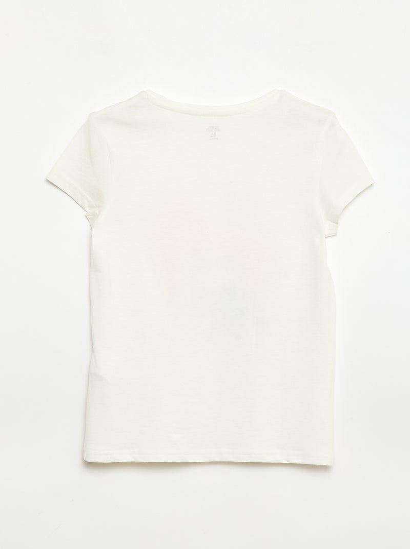 Pyjama court imprimé 'Gabby et la maison magique' - 2 pièces Blanc - Kiabi