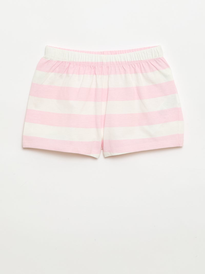 Pyjama court imprimé 'Gabby et la maison magique' - 2 pièces Blanc - Kiabi