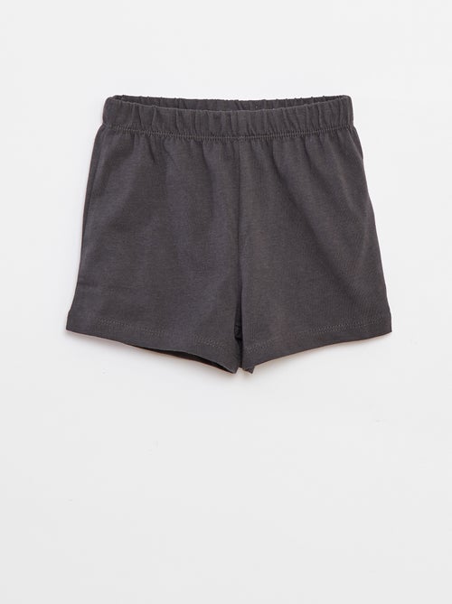 Pyjama court 'Mickey' - 2 pièces - Kiabi