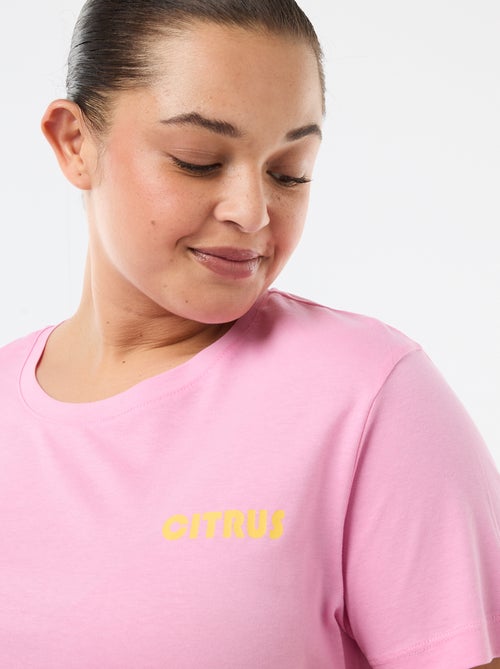 Pyjama court t-shirt + short - 2 pièces - Kiabi