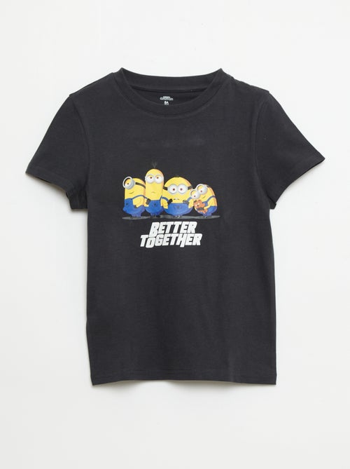 Pyjama court t-shirt + short 'Minions' - 2 pièces - Kiabi