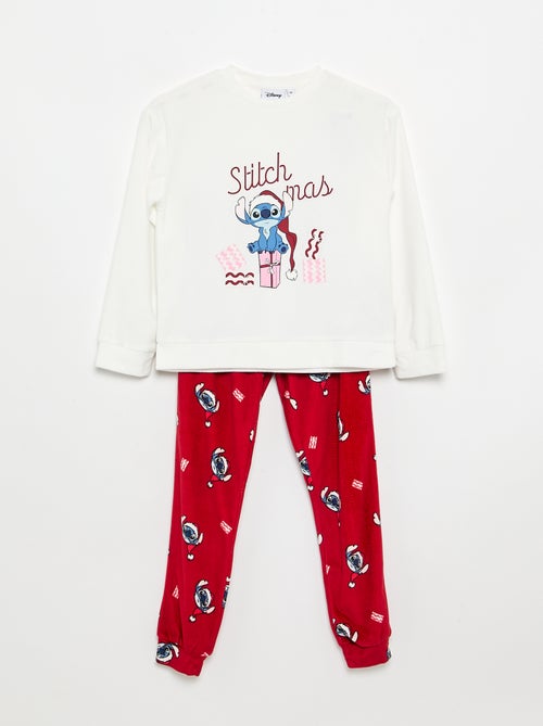 Pyjama de Noël 'Disney' 2 pièces - Sweat + pantalon - Kiabi