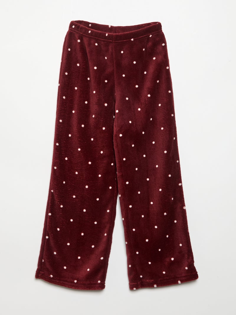 Pyjama 'Disney' 2 pièces - Sweat + pantalon Rose - Kiabi