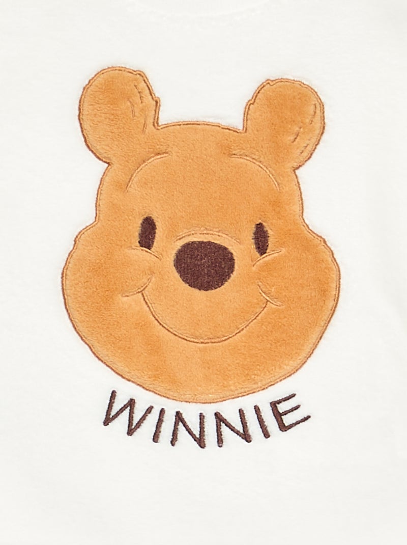 Pyjama 'Disney' 2 pièces - T-shirt à manches longues + pantalon Beige - Kiabi