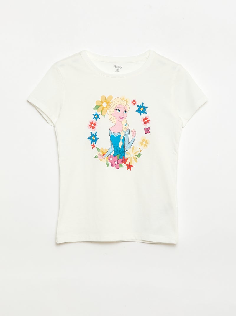 Pyjama 'Disney' 2 pièces  short + T-shirt Blanc - Kiabi