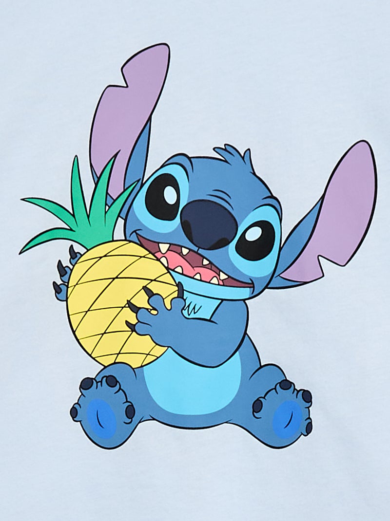 Pyjama 'Disney' 2 pièces  short + T-shirt Bleu - Kiabi