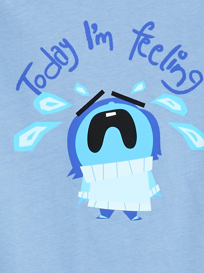 Pyjama 'Disney' 2 pièces  short + T-shirt Bleu - Kiabi