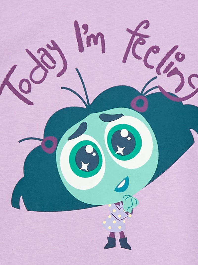 Pyjama 'Disney' 2 pièces  short + T-shirt Violet - Kiabi