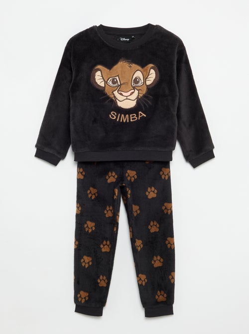 Pyjama \'Disney\' 2-teilig - Langarm-T-Shirt + Hose - Kiabi