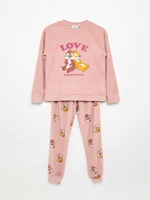 Pyjama 'Disney' 2-teilig - Sweatshirt + Hose - Kiabi