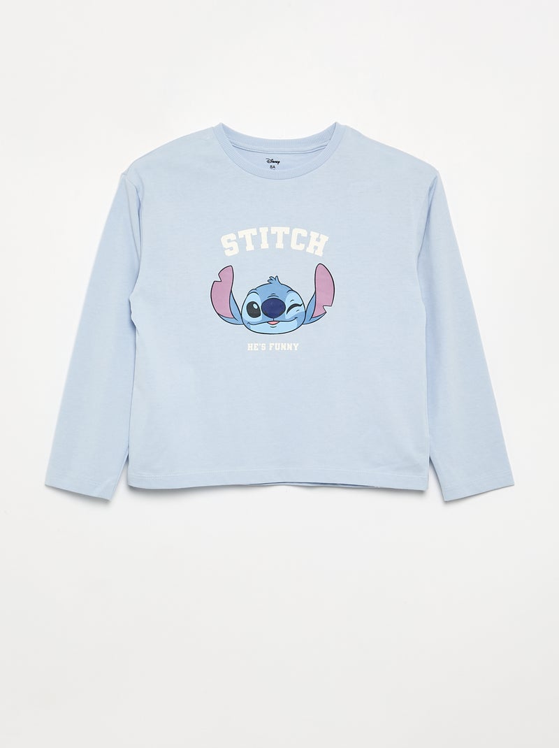 Pyjama 'Disney' 2-teilig – Langarm-T-Shirt + Hose Bleu - Kiabi