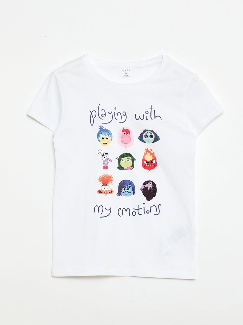 Pyjama "Disney" 2-teilig: Shorts + T-Shirt Weiß - Kiabi