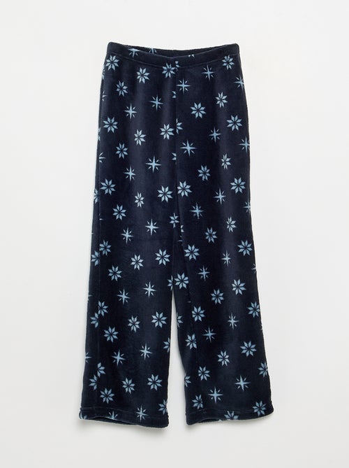 Pyjama 'Disney' 'La Reine des Neiges' 2 pièces - T-shirt à manches longues + pantalon - Kiabi