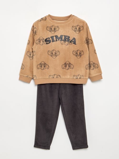 Pyjama 'Disney' 'Le Roi Lion' 2 pièces - Sweat + pantalon - Kiabi Pyjama 'Disney' 'Le Roi Lion' 2 pièces - Sweat + pantalon - Kiabi