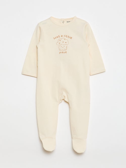 Pyjama dors bien à manches longues - Kiabi