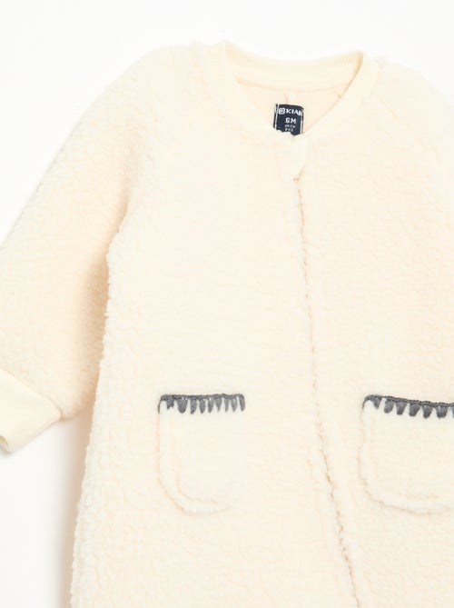 Pyjama dors bien très chaud en matière molletonnée - Kiabi Pyjama dors bien très chaud en matière molletonnée - Kiabi