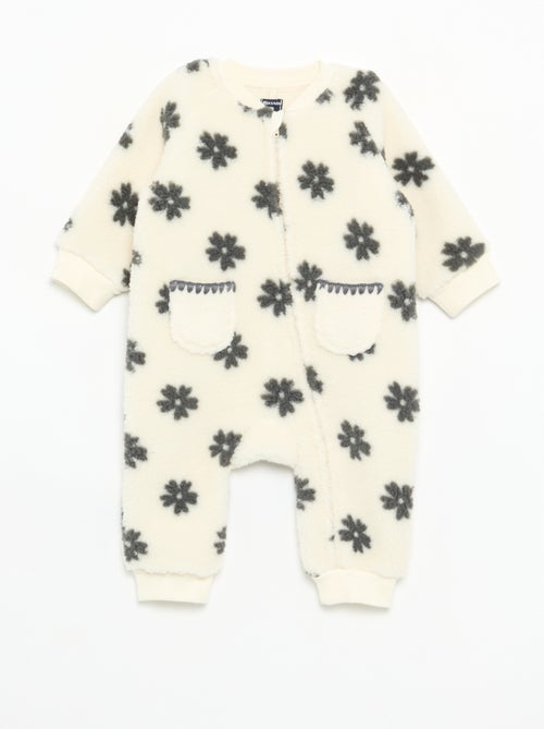 Pyjama dors bien très chaud en matière molletonnée - Kiabi Pyjama dors bien très chaud en matière molletonnée - Kiabi