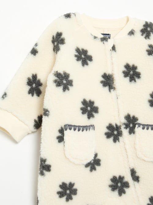 Pyjama dors bien très chaud en matière molletonnée - Kiabi Pyjama dors bien très chaud en matière molletonnée - Kiabi