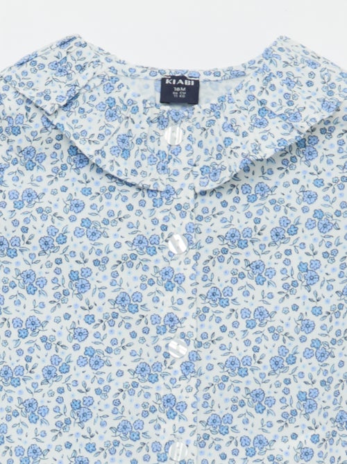 Pyjama en popeline - 2 pièces - Kiabi