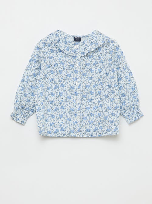 Pyjama en popeline - 2 pièces - Kiabi