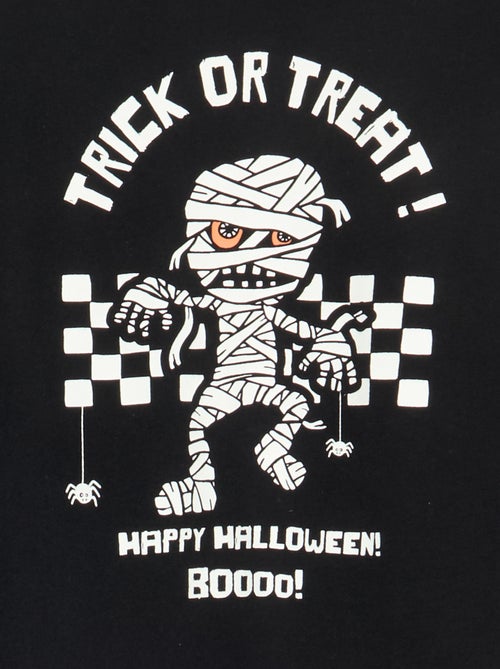Pyjama 'Halloween' 2-teilig - Langarm-T-Shirt + Hose - Kiabi