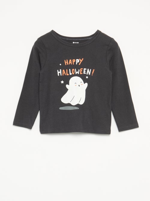 Pyjama 'Halloween' 2-teilig - Langarm-T-Shirt + Hose - Kiabi