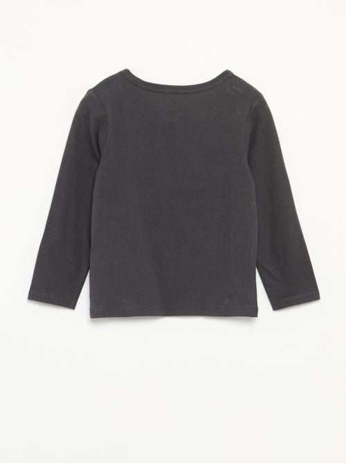 Pyjama 'Halloween' 2-teilig - Langarm-T-Shirt + Hose - Kiabi