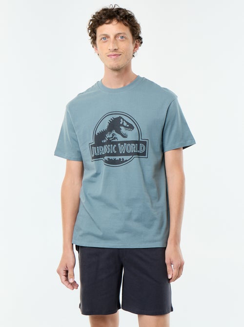 Pyjama 'Jurassic Park' T-Shirt + Shorts - 2-teilig - Kiabi