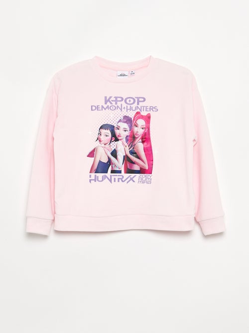 Pyjama 'KPop Demon Hunters' 2 pièces - T-shirt à manches longues + pantalon - Kiabi