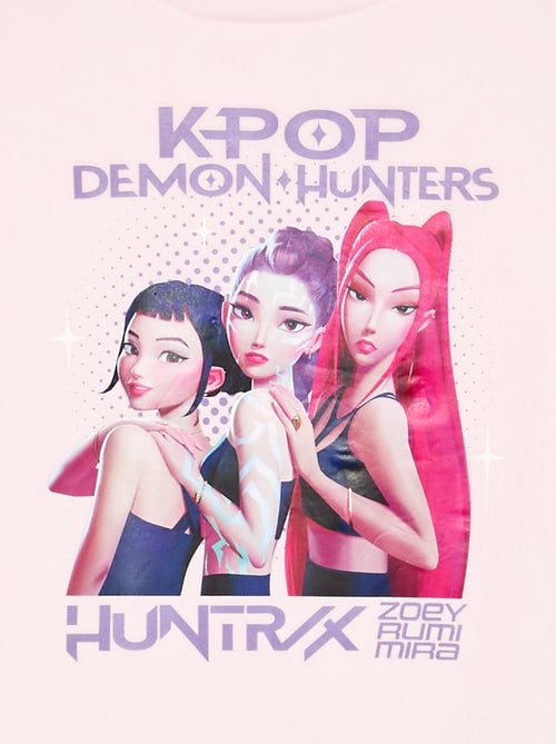 Pyjama 'KPop Demon Hunters' 2-teilig - Langarm-T-Shirt + Hose - Kiabi
