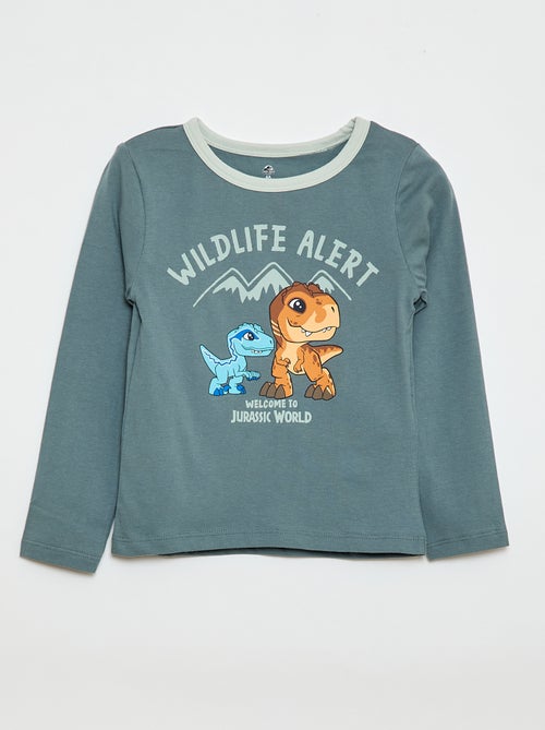 Pyjama long imprimé 'Jurassic World' - Kiabi