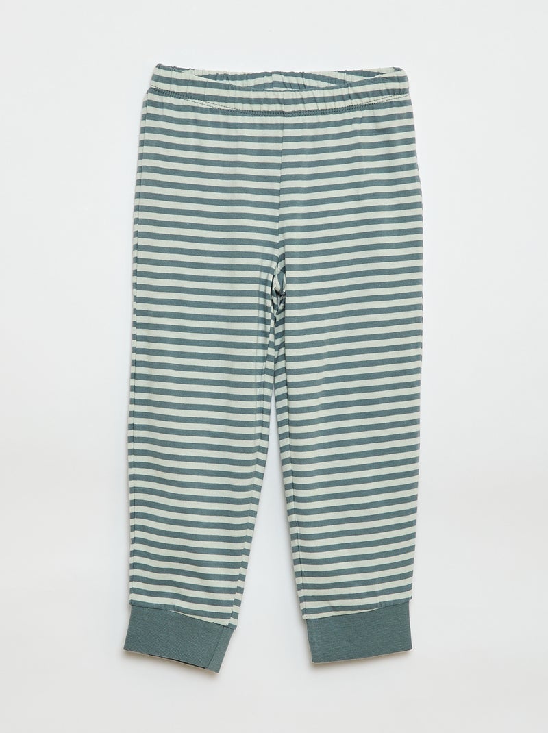 Pyjama long imprimé 'Jurassic World' Vert - Kiabi