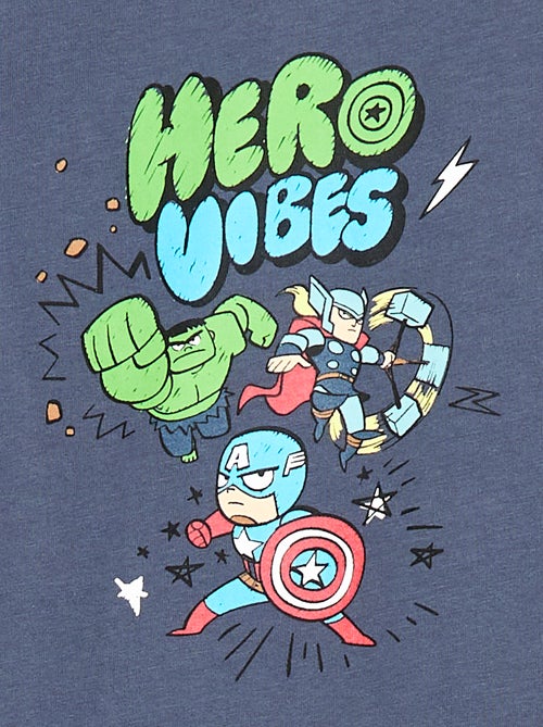 Pyjama long imprimé 'Marvel' - Kiabi